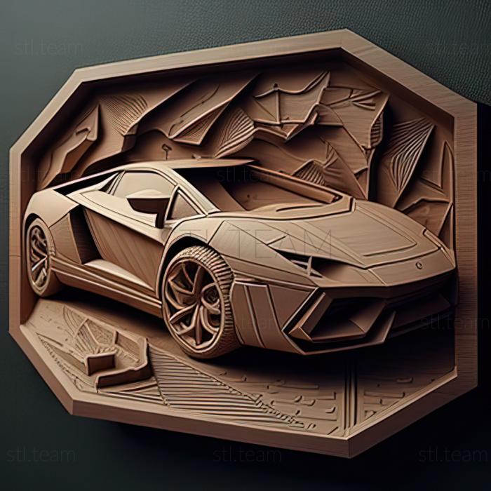 3D model Lamborghini Reventn (STL)